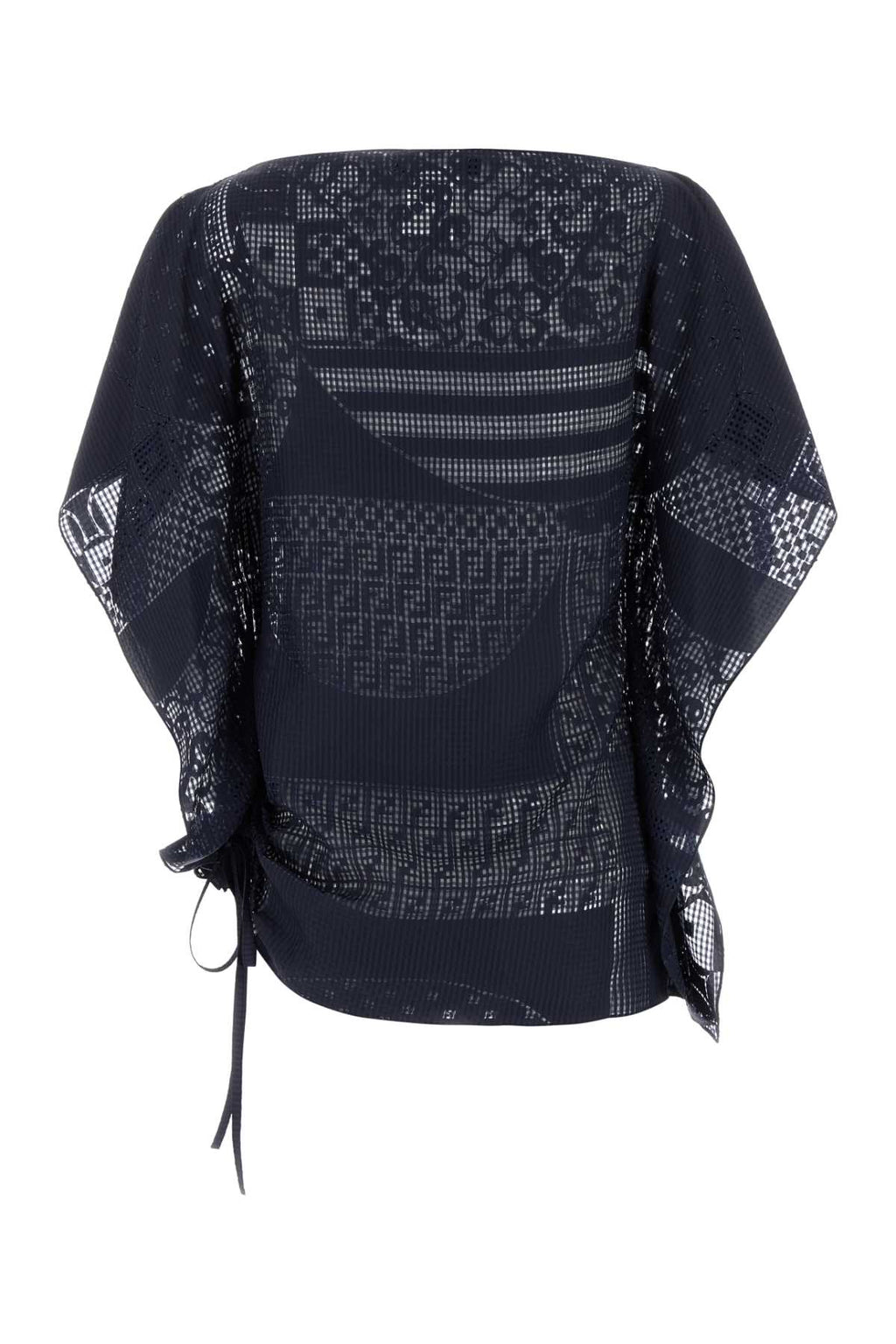 FENDI CAMICIA PATCHWORK DEVO For Women Exterior: 58% Viscose 42% Silk