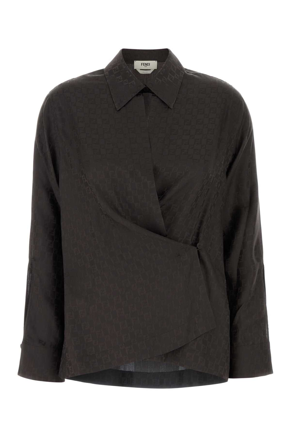 FENDI CAMICIA CHESS FF JACQU For Women Exterior: 100% Silk