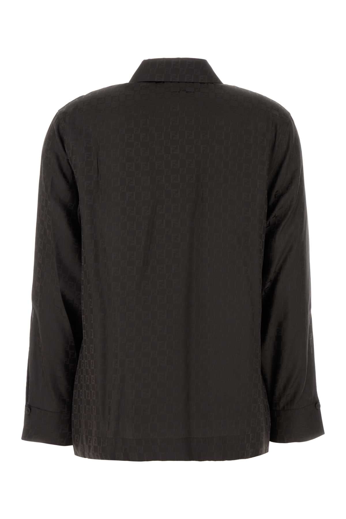 FENDI CAMICIA CHESS FF JACQU For Women Exterior: 100% Silk