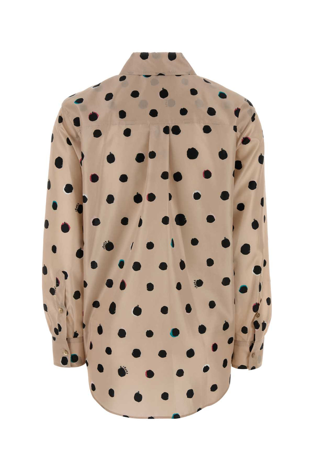 FENDI CAMICIA FALENA DOTS TA For Women Exterior: 100% Silk