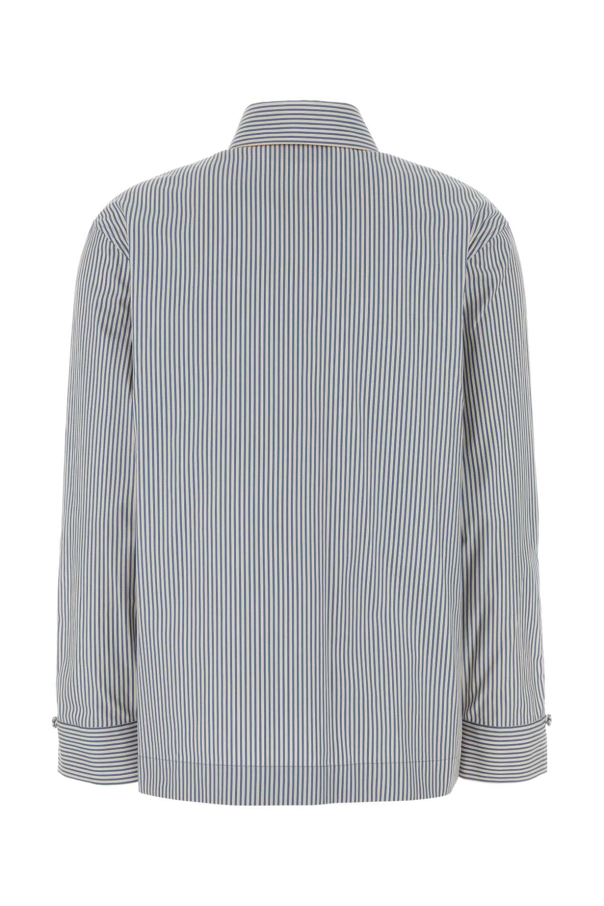 FENDI CAMICIA COTTON STRIPES For Women Exterior: 100% Cotton
