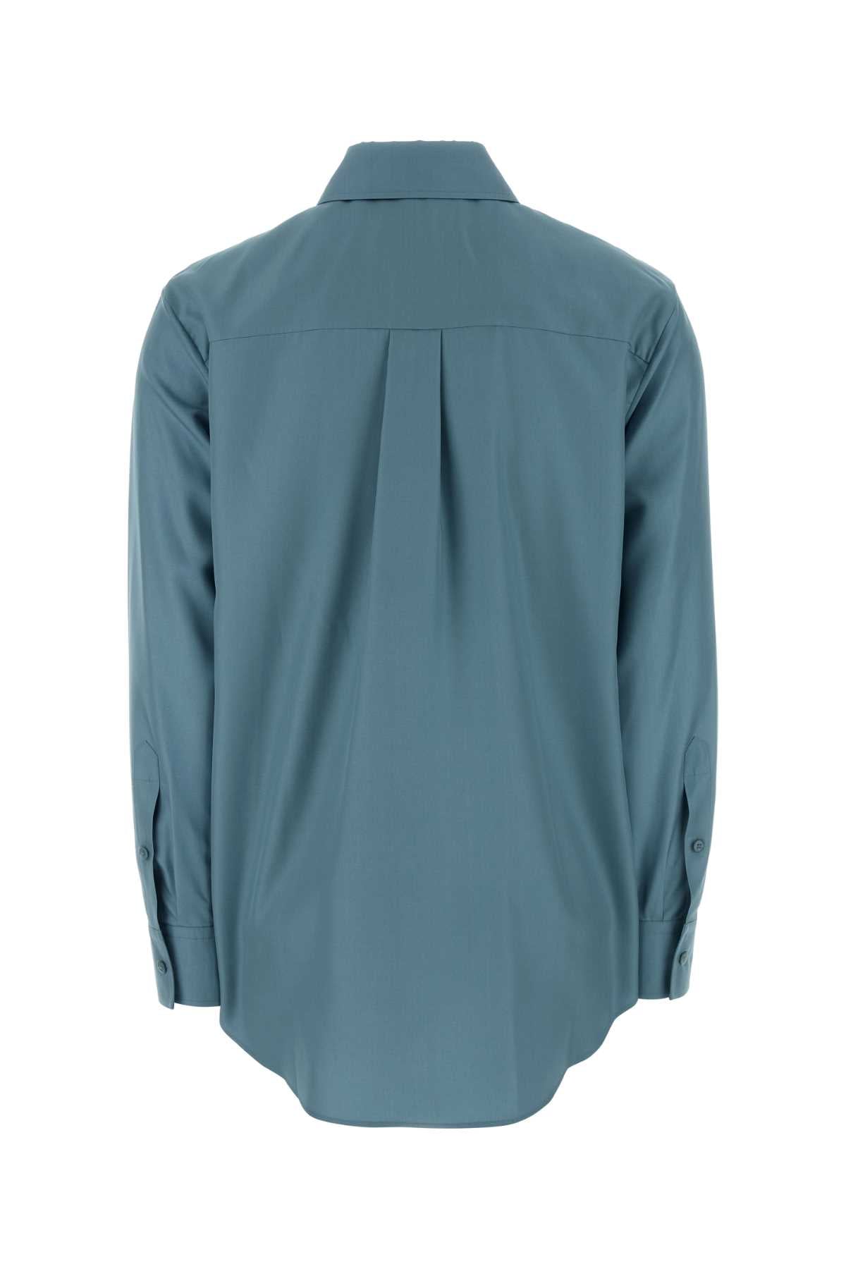FENDI CAMICIA SILK POPELINE For Women Exterior: 100% Silk