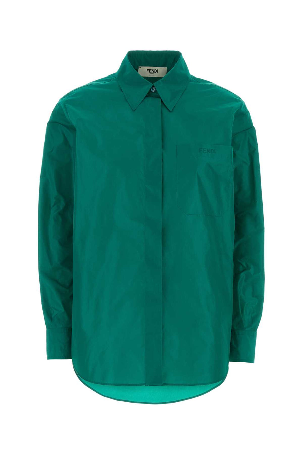 FENDI CAMICIA SILK TAFFETAS For Women Exterior: 100% Silk