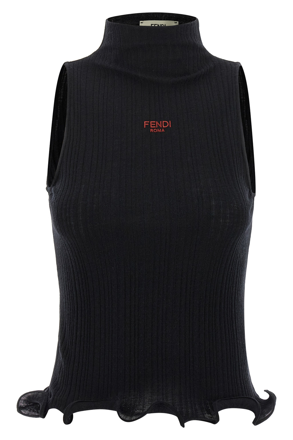 FENDI Ruffled top For Women 100% polyester