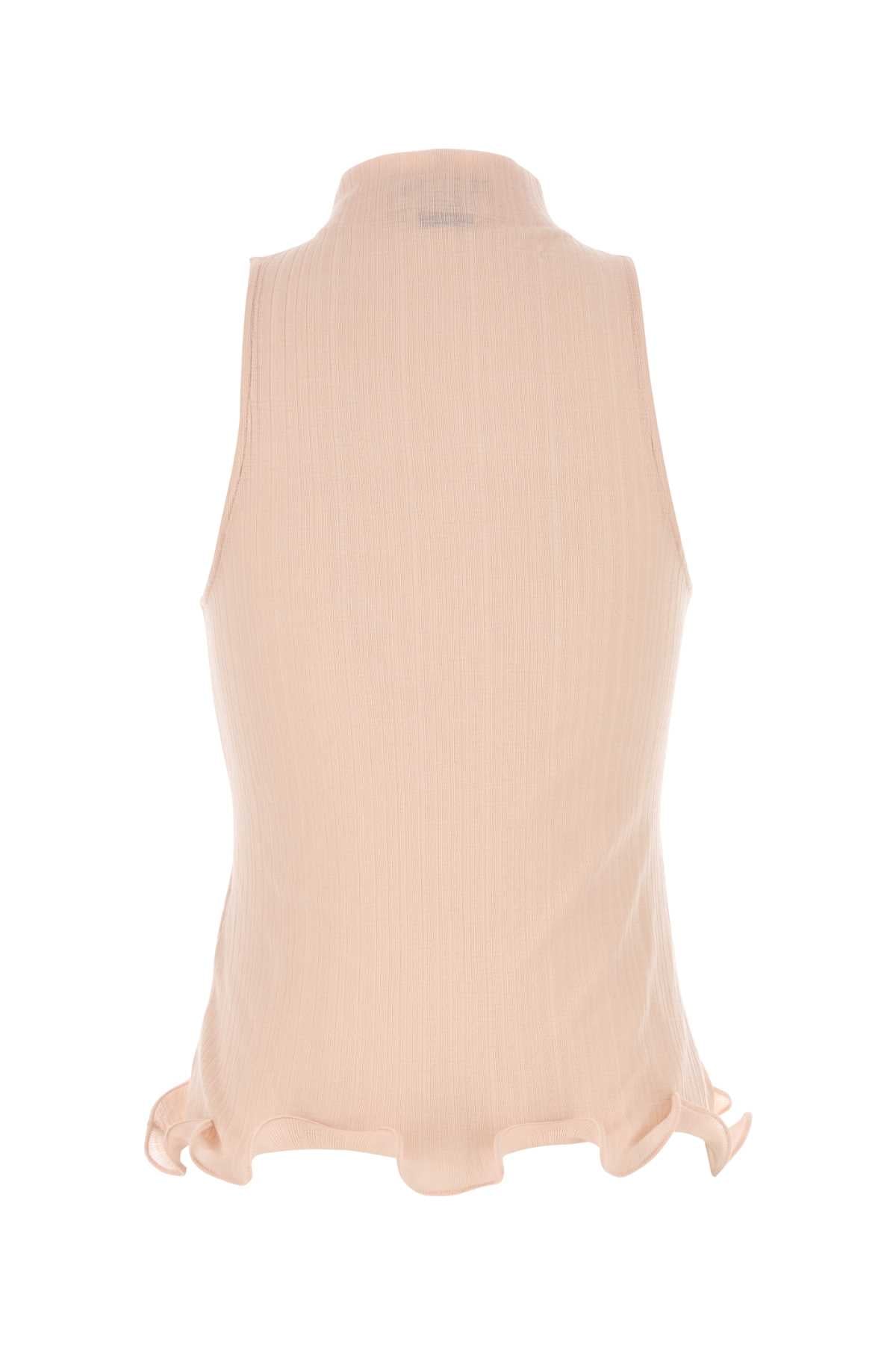 FENDI TOP FENDI ROMA RIB For Women Exterior: 100% Cotton