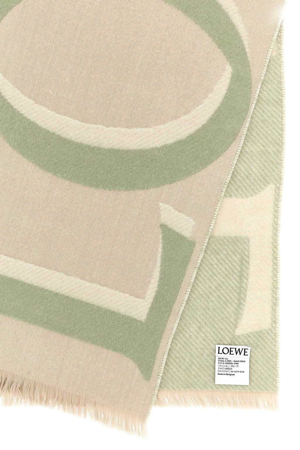 LOEWE Double-sided scarf For Women 80% wool 20% cashmere