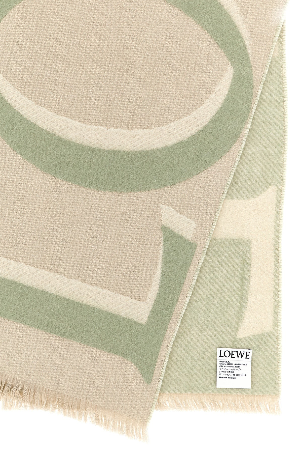 LOEWE Double-sided scarf For Women 80% wool 20% cashmere