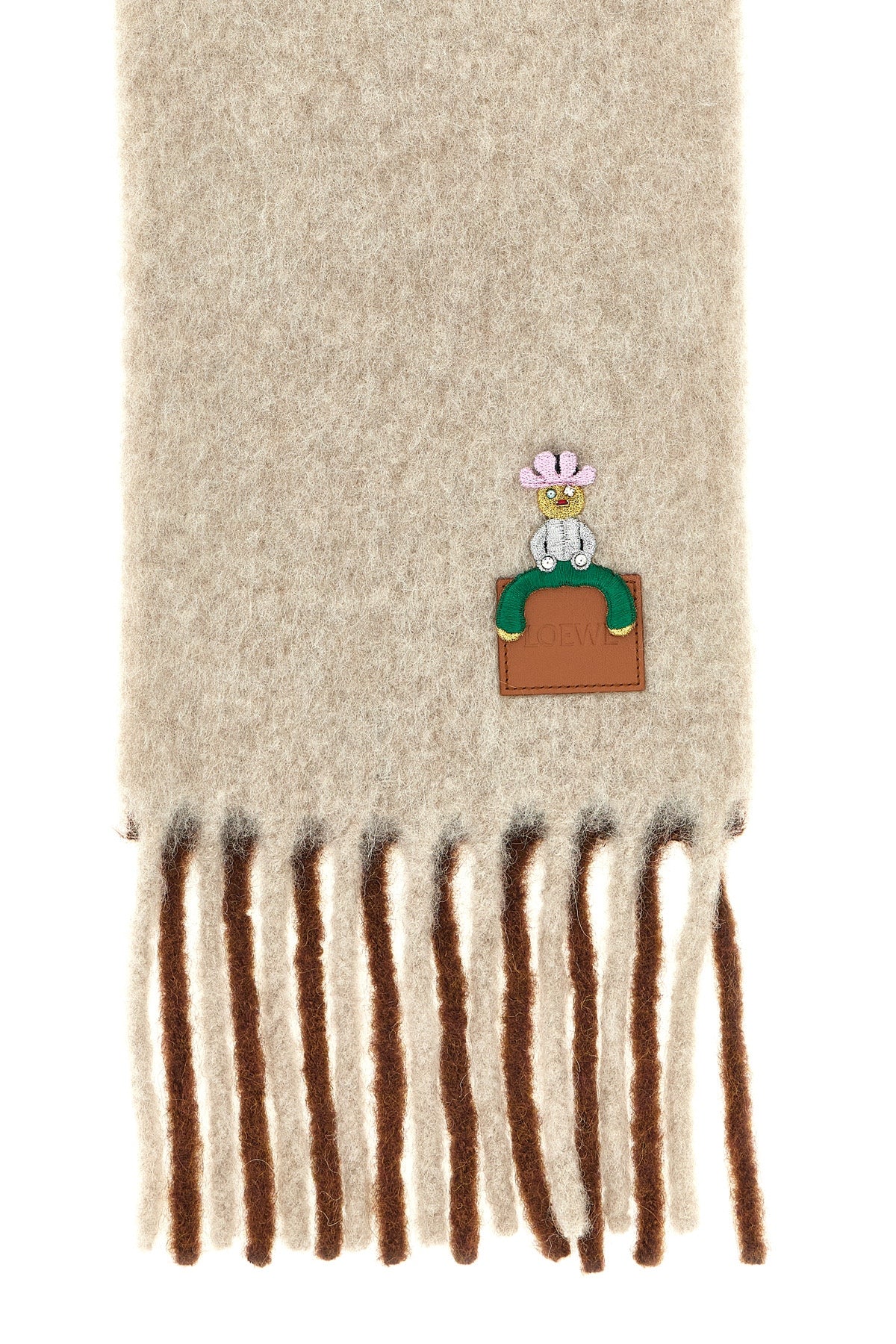 LOEWE 'Acrobat' double-face scarf