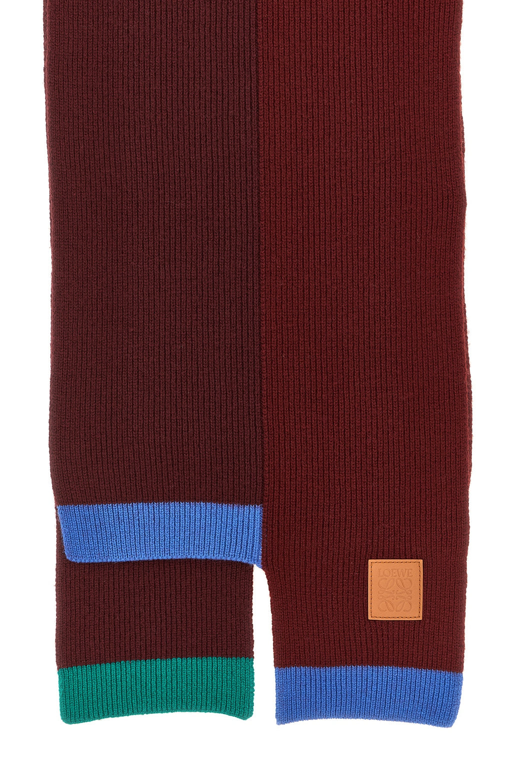 LOEWE Wool asymmetrical scarf For Women 100% wool