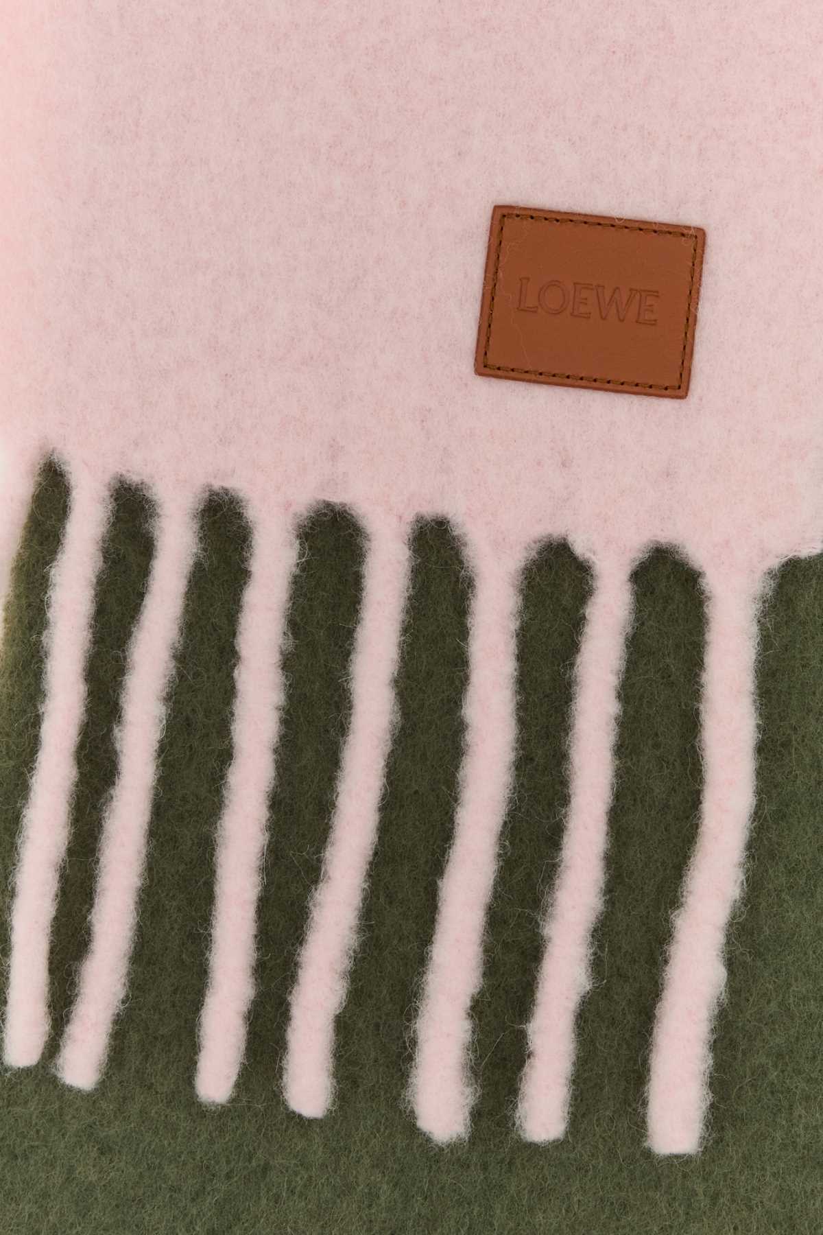 LOEWE 23X176 BICOLOR SCARF For Women Exterior: 60% Alpaca 25% Wool 15% Nylon