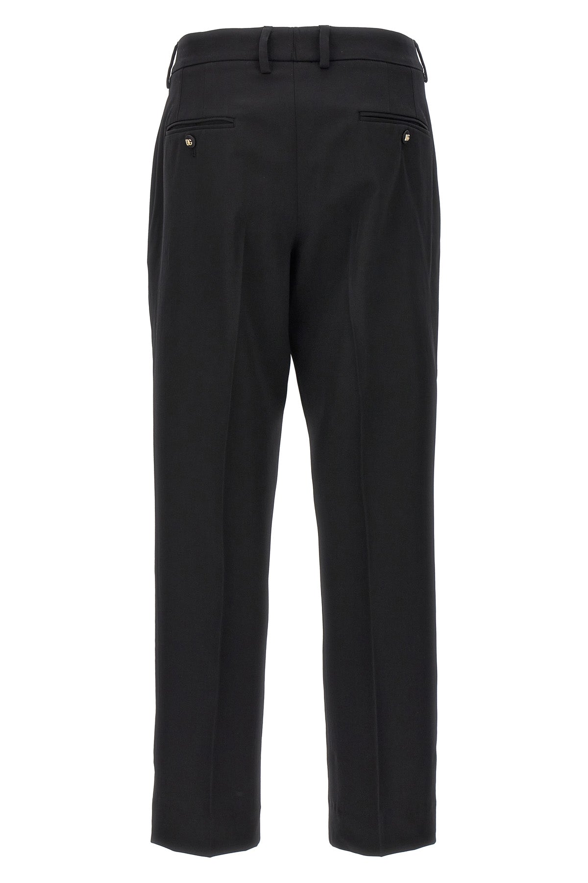 DOLCE & GABBANA Wool canvas pants For Women 97% VIRGIN WOOL 3% elastane