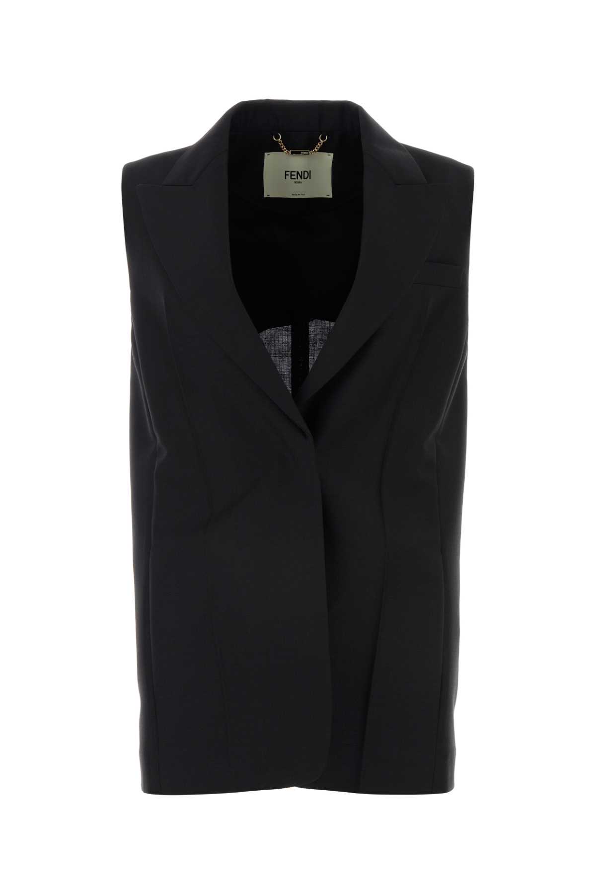 FENDI GIACCA For Women Exterior: 80% Mohair 20% Wool
