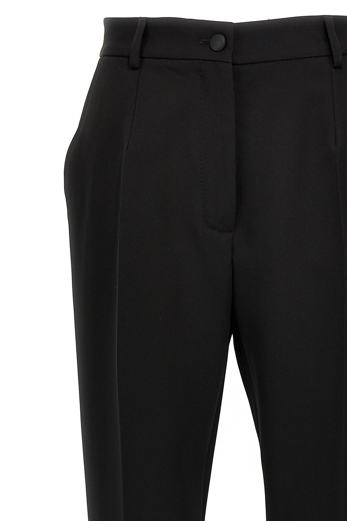 DOLCE & GABBANA Tuxedo pants For Women 85% wv, 12% silk, 3% pl