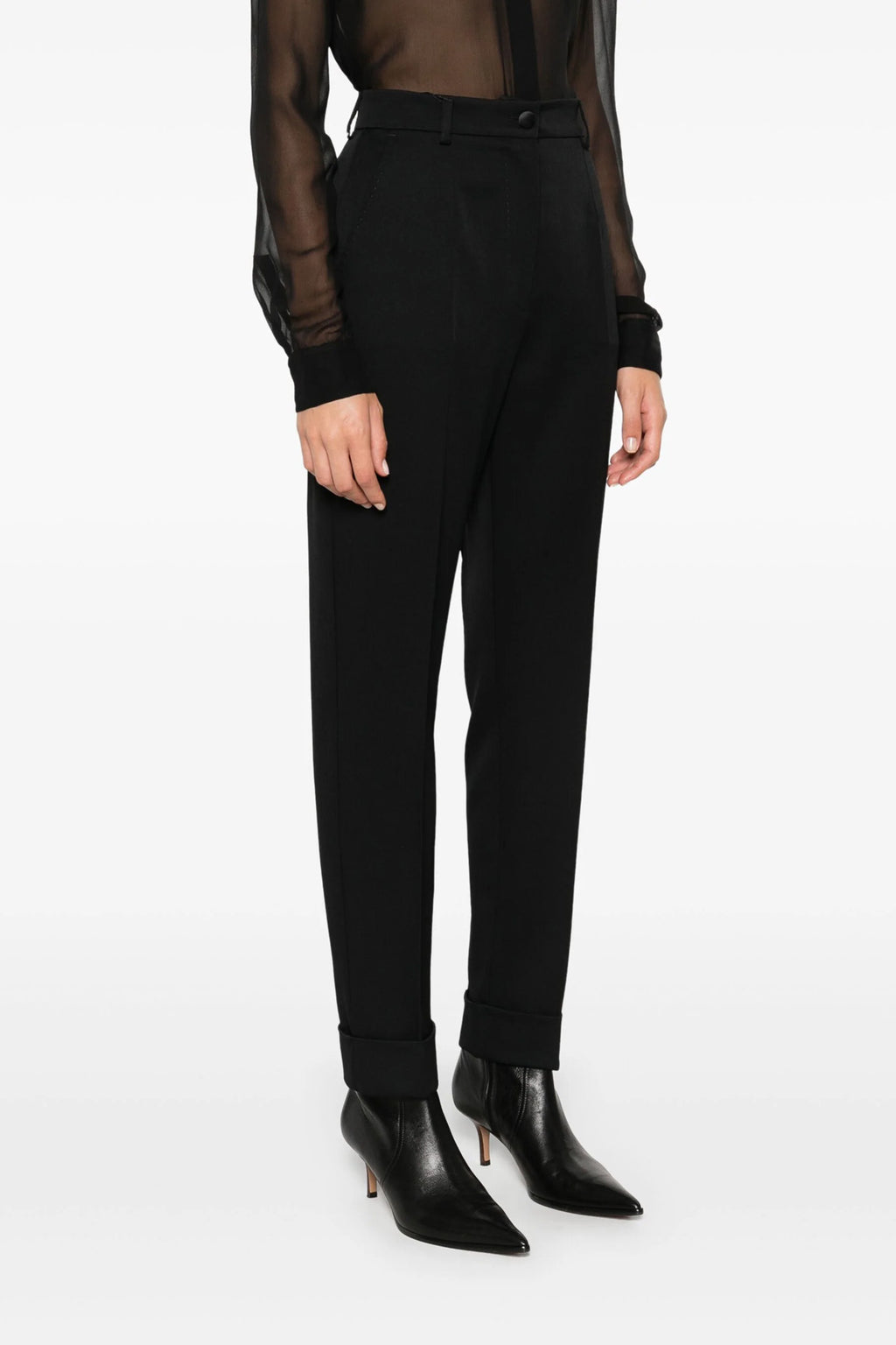 DOLCE & GABBANA Tailored trousers For Women 100% virgin wool