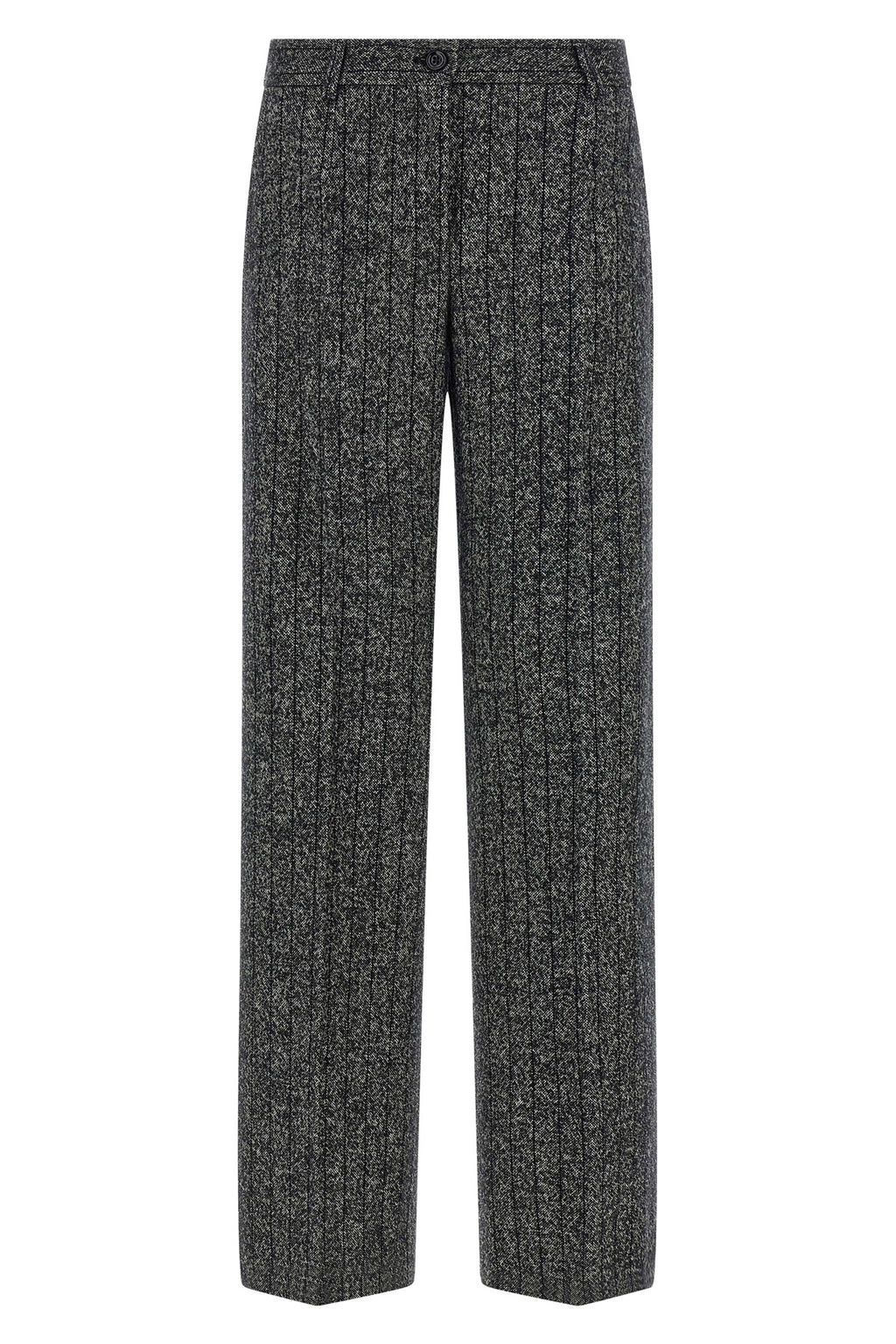 DOLCE & GABBANA Striped wool pants For Women 48% virgin wool 35% wool 16% polyamide 1% elastane