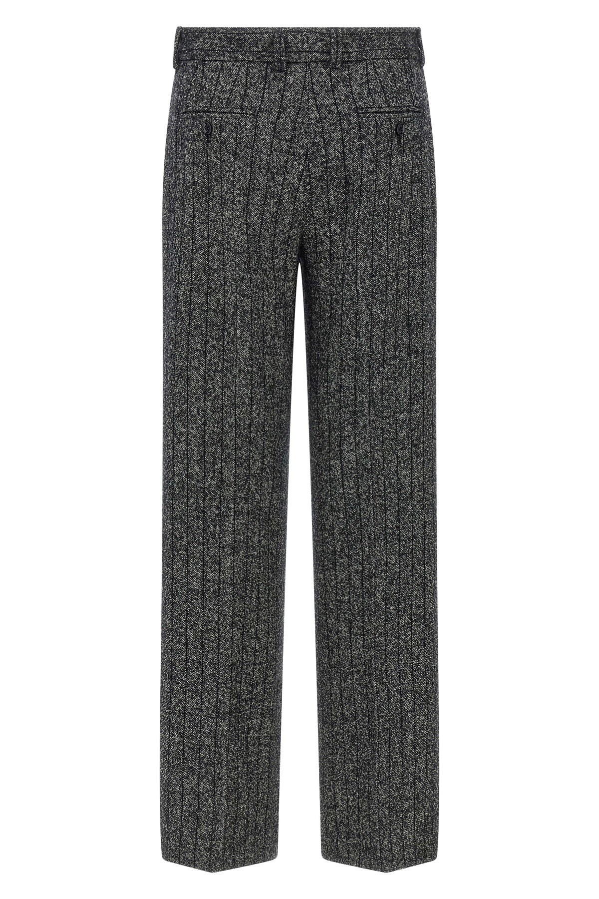 DOLCE & GABBANA Striped wool pants For Women 48% virgin wool 35% wool 16% polyamide 1% elastane