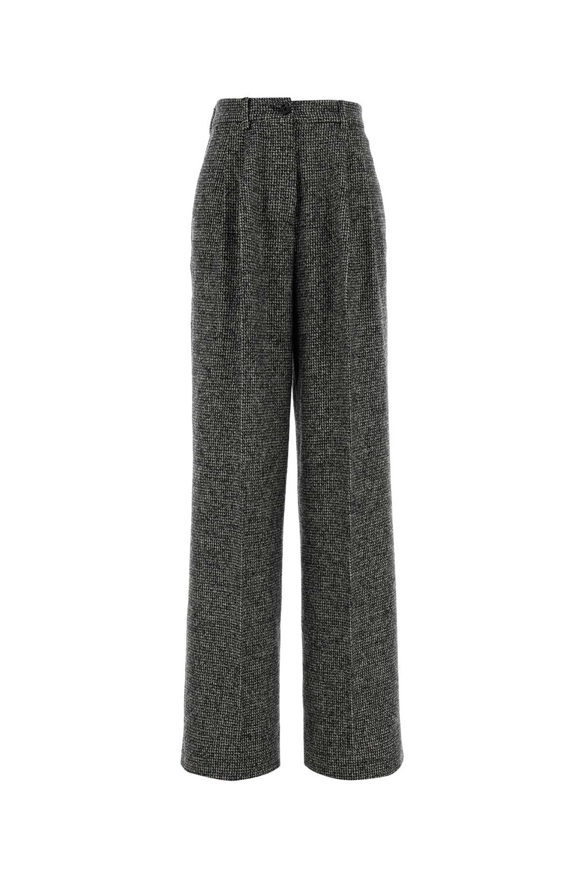 DOLCE & GABBANA PANTS For Women Exterior: 48% Virgin wool 25% Wool 16% Nylon 1% Elastane Lining: 97% Silk 3% Elastane