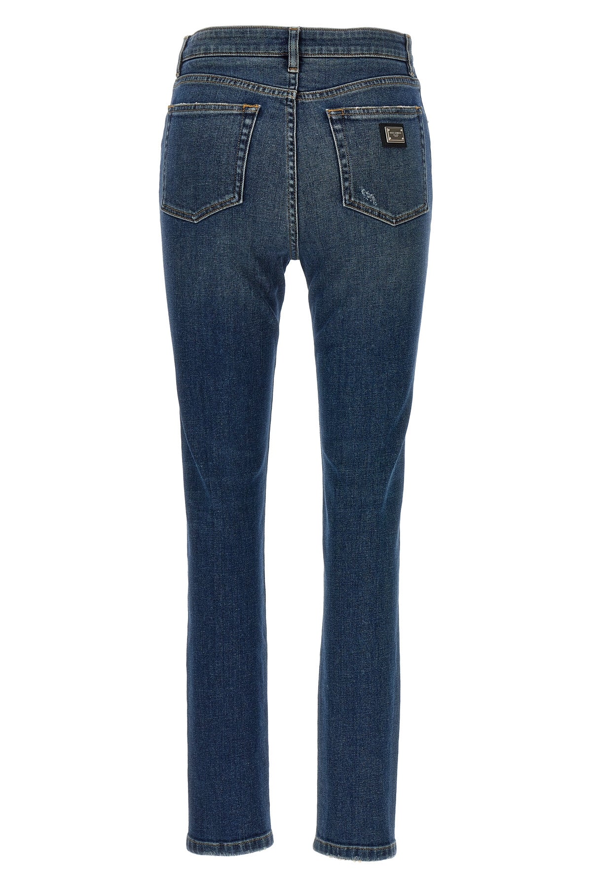 DOLCE & GABBANA 5-pocket jeans For Women 98% cotton, 2% elastane