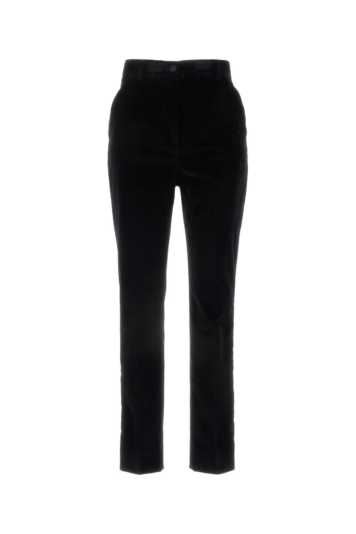 DOLCE & GABBANA PANTS For Women Exterior: 88% Cotton 9% Silk 3% Polyester