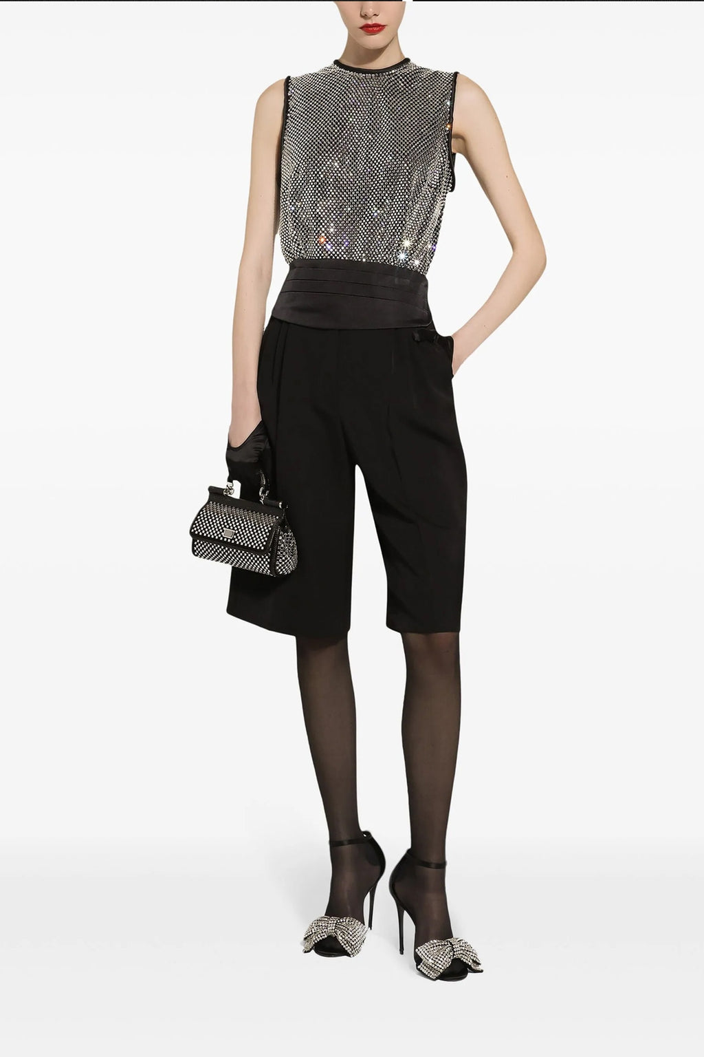 dolce & gabbana Tuxedo bermuda shorts