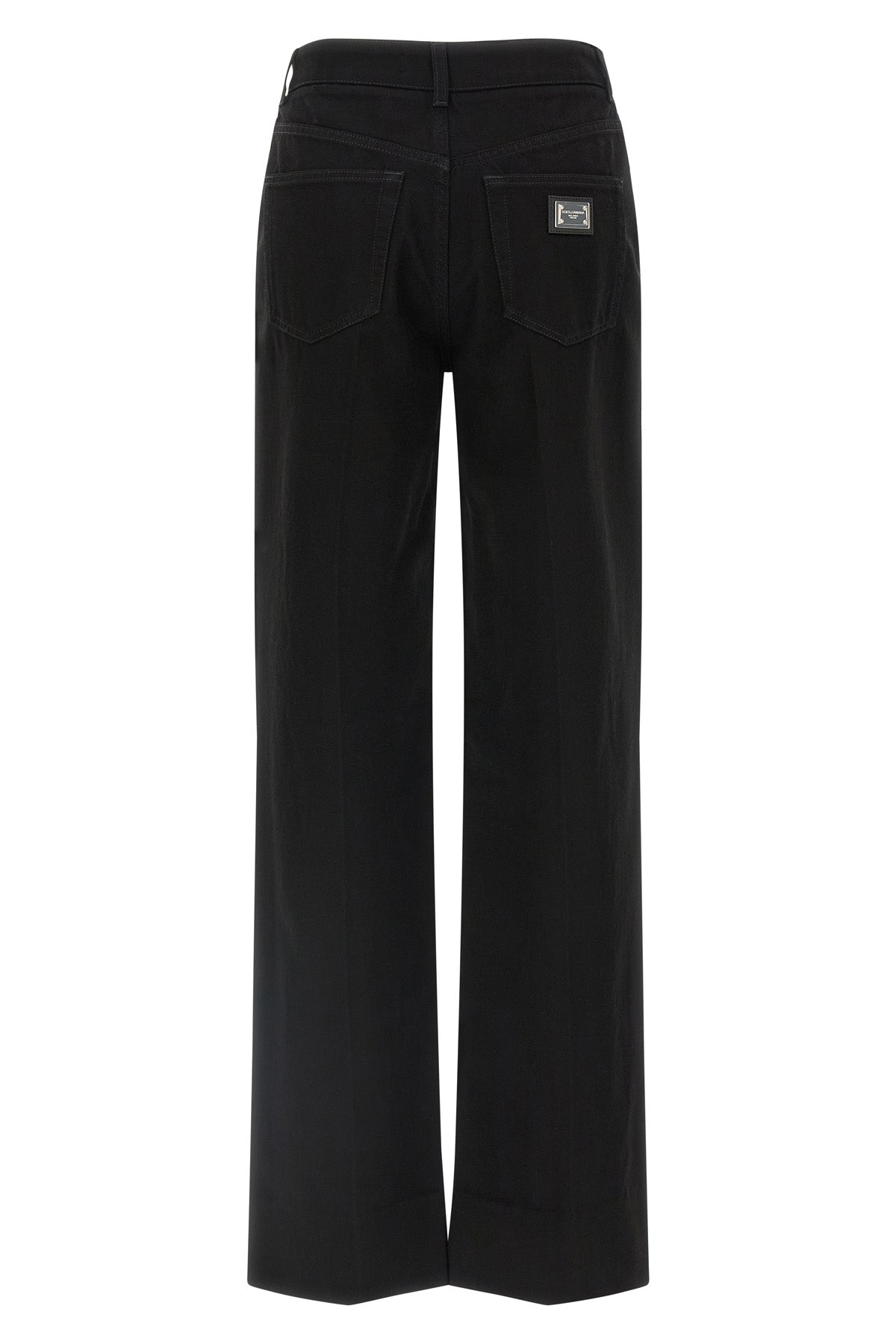DOLCE & GABBANA Flare pants For Women 100% cotton
