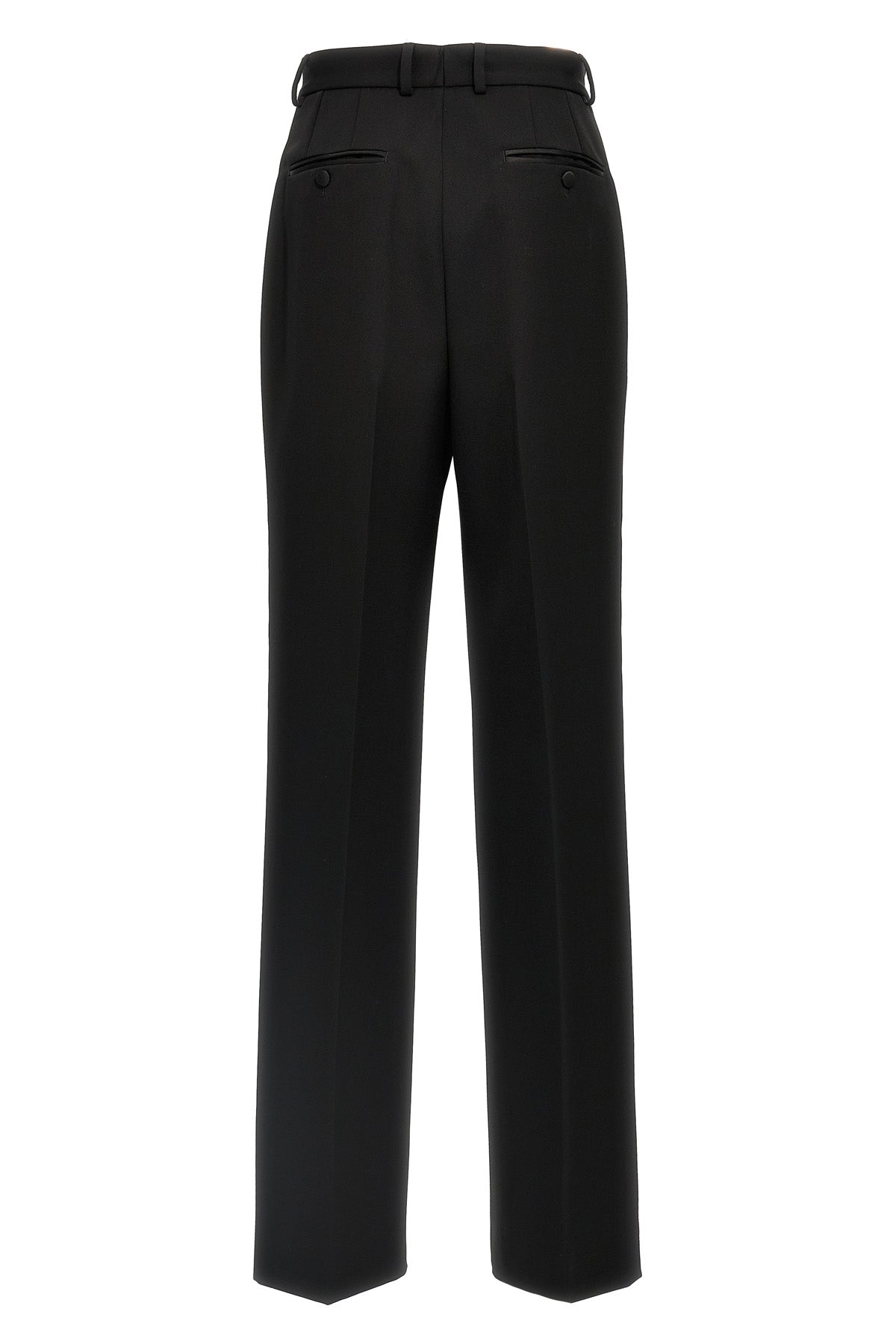 DOLCE & GABBANA Tuxedo pants For Women 90% wv, 8% silk, 2% pl