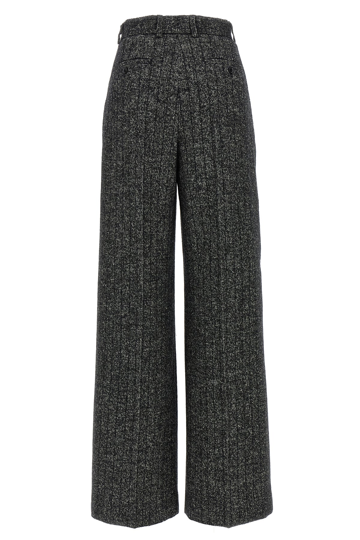 DOLCE & GABBANA Striped wool pants For Women 48% virgin wool 35% wool 16% polyamide 1% elastane