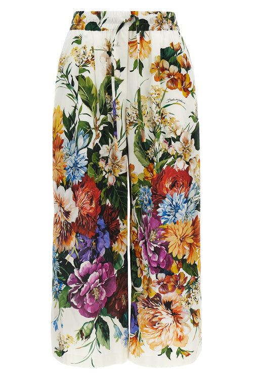 DOLCE & GABBANA 'Bouquet' pajama pants For Women 100% cotton