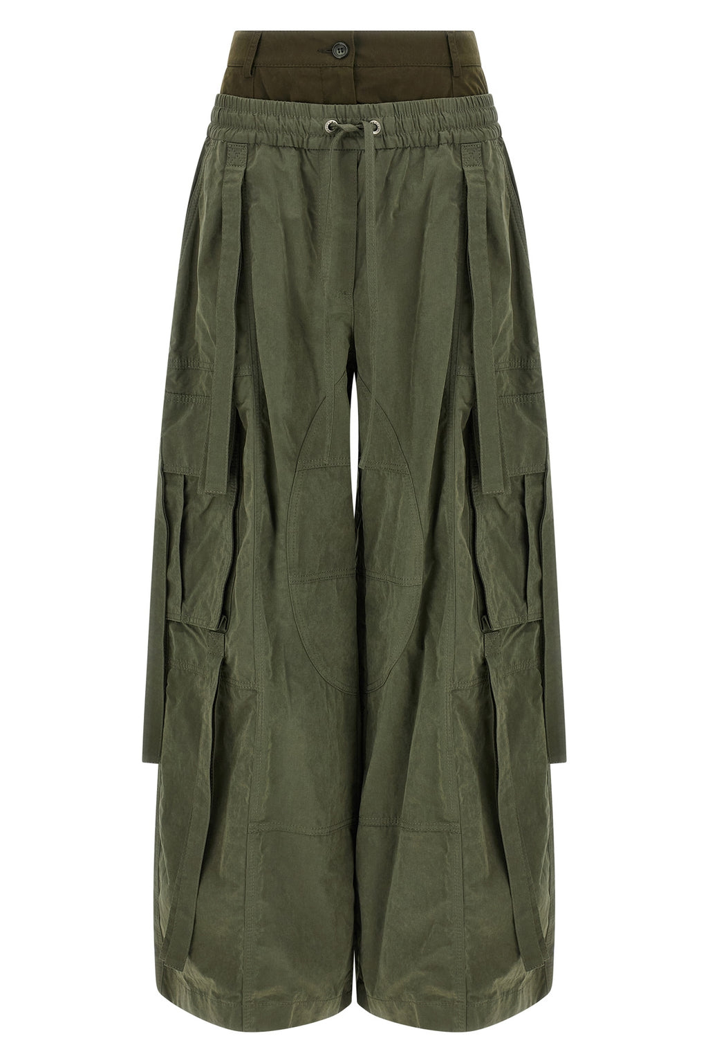 DOLCE & GABBANA Double layer cargo pants For Women 45% cotton 39% polyester 16% polyamide