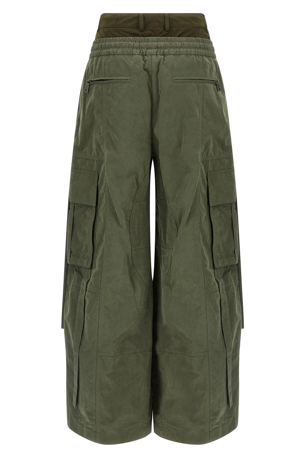 DOLCE & GABBANA Double layer cargo pants For Women 45% cotton 39% polyester 16% polyamide