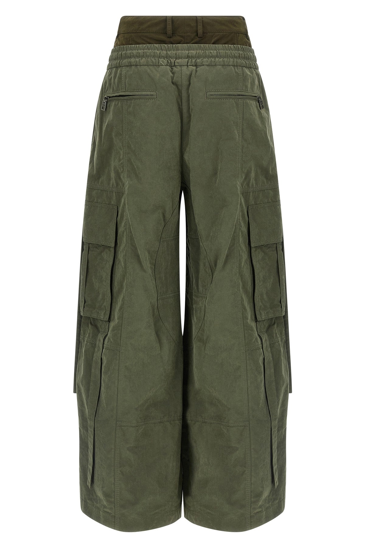 DOLCE & GABBANA Double layer cargo pants For Women 45% cotton 39% polyester 16% polyamide