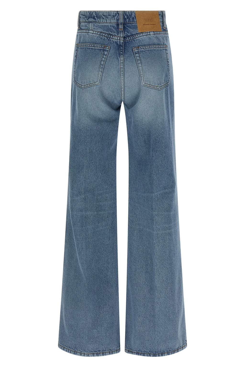 AMI PARIS Flared leg jeans For Women 100% cotton