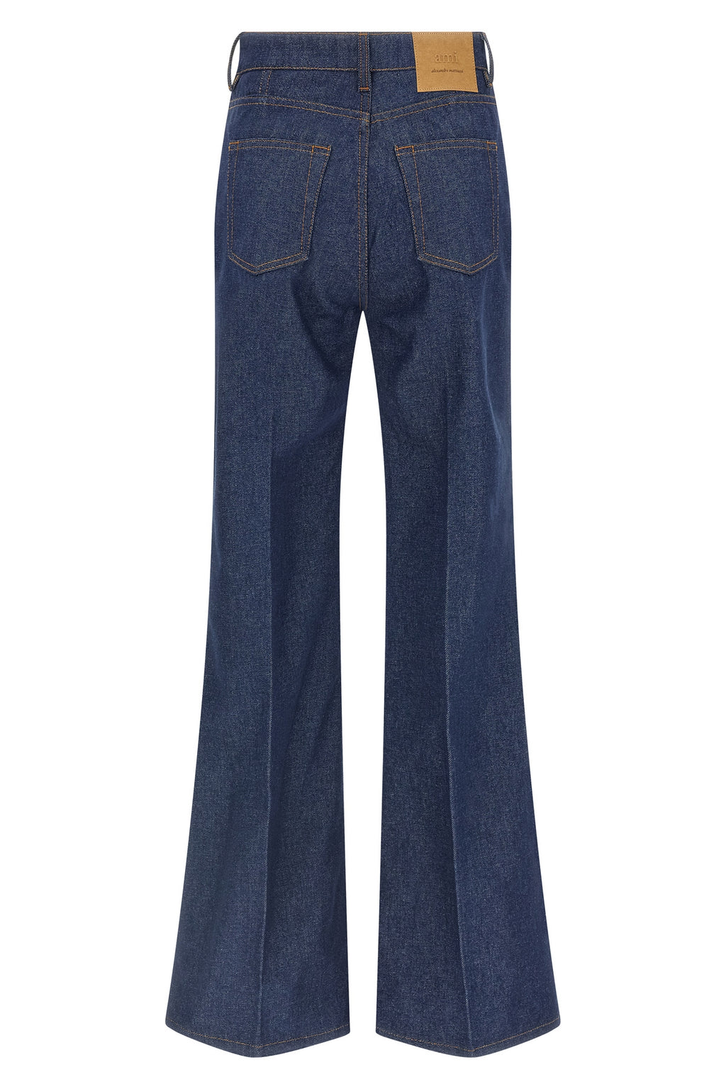 AMI PARIS Flared leg jeans For Women 100% cotton