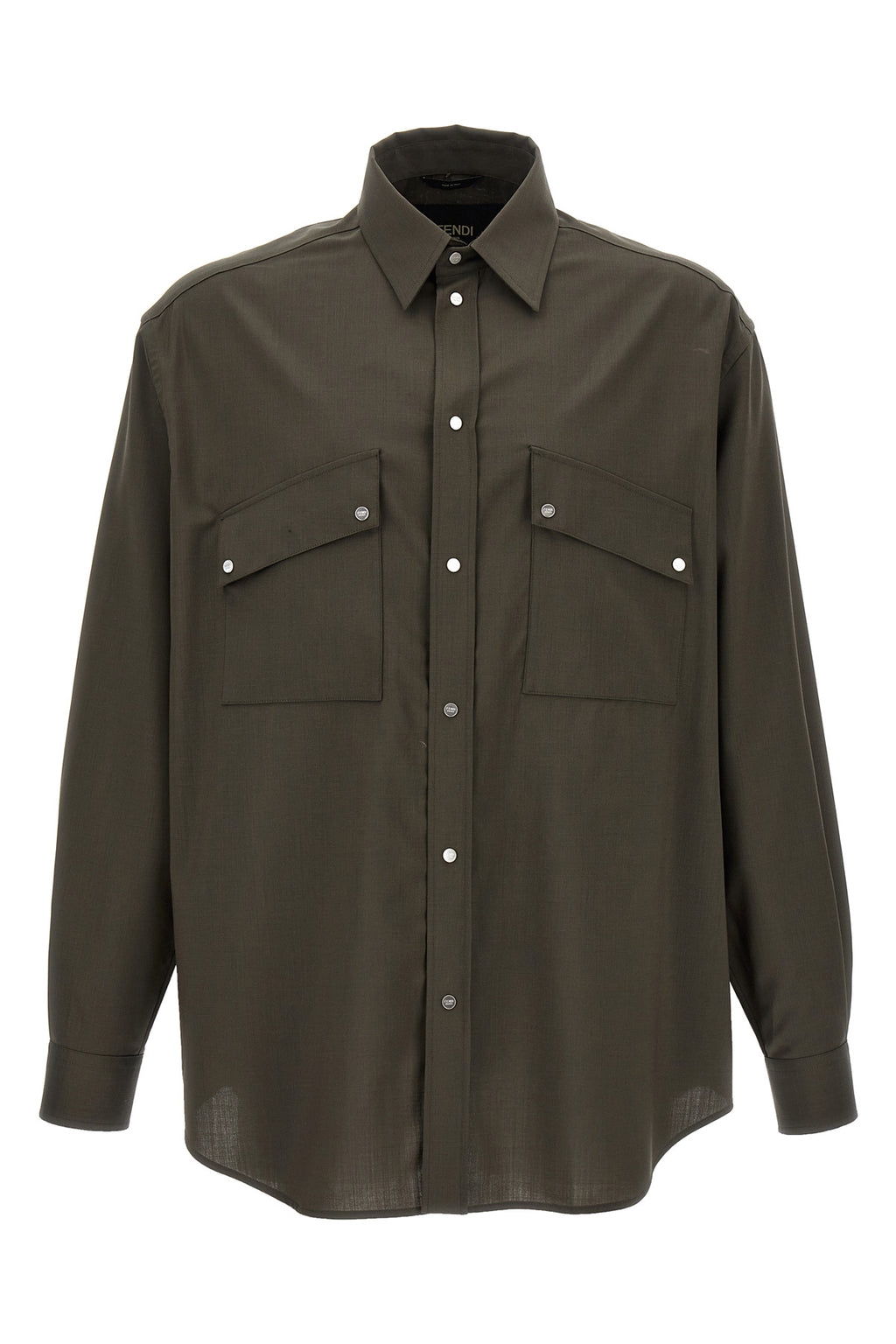 FENDI Wool shirt For Men 100% wool