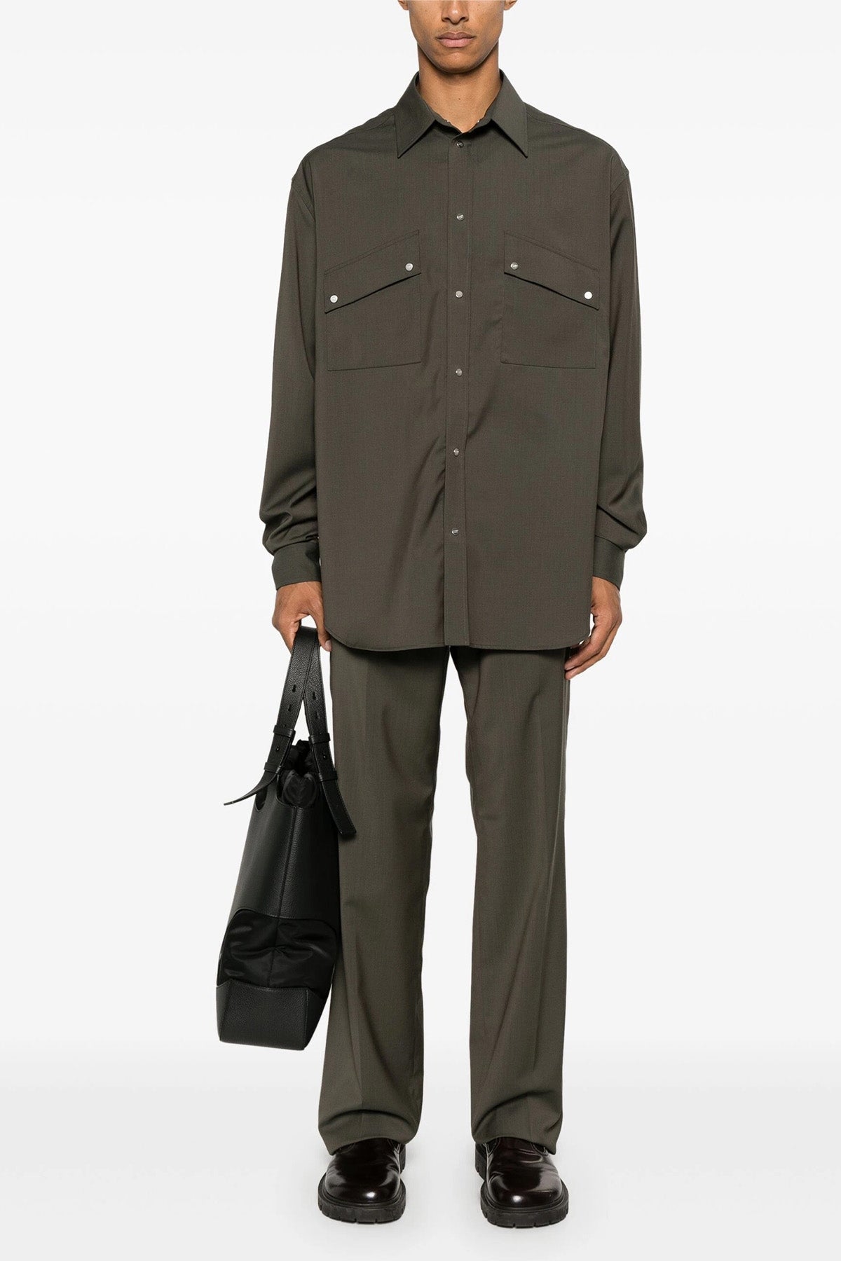 FENDI Wool shirt For Men 100% wool