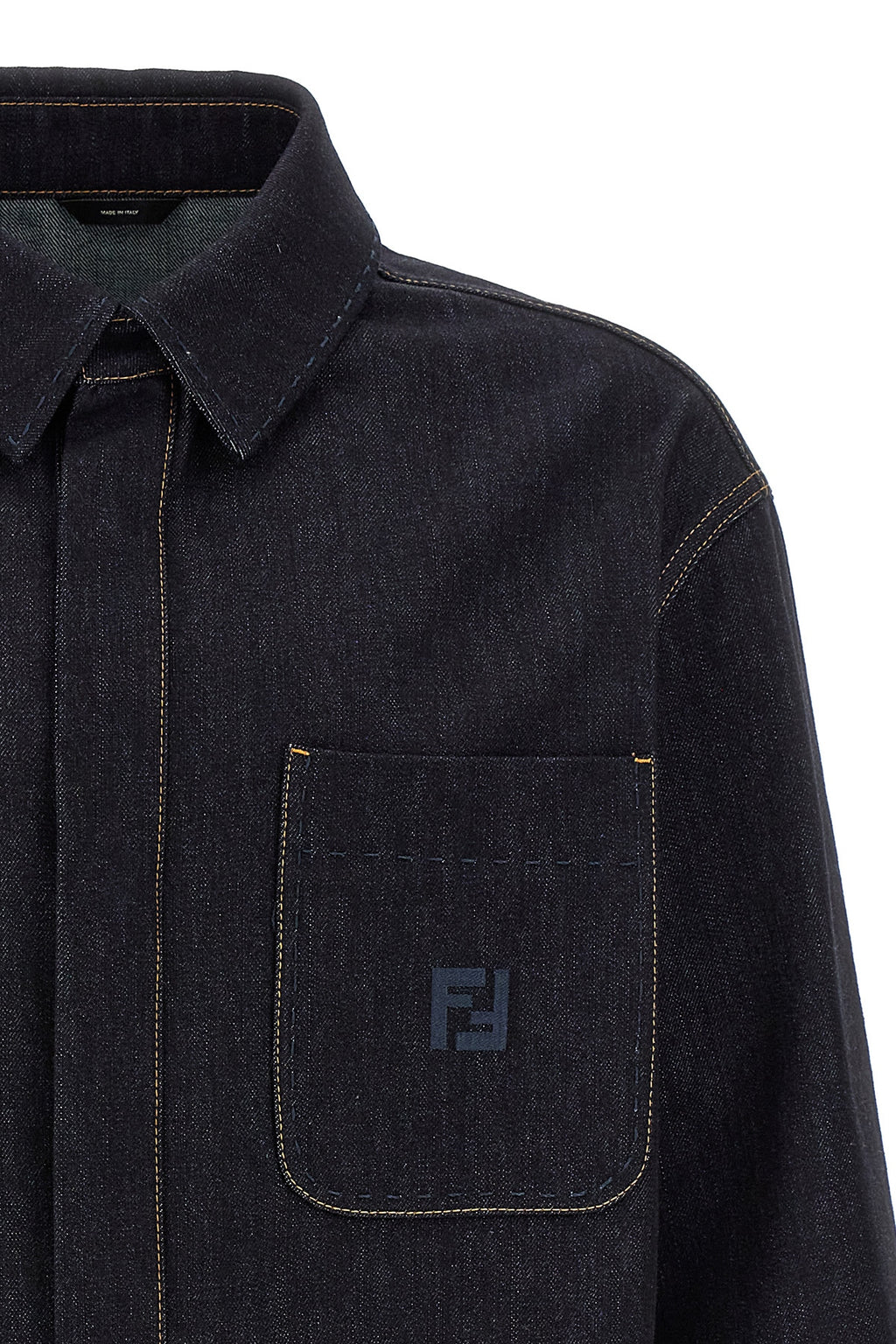 FENDI Saddlery Jacket For Men 100% cotton