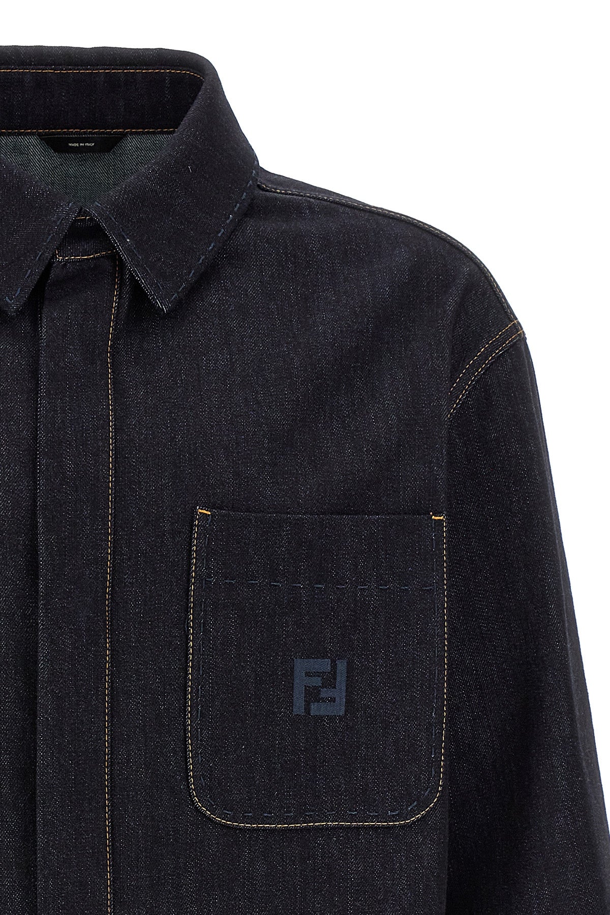 FENDI Saddlery Jacket For Men 100% cotton