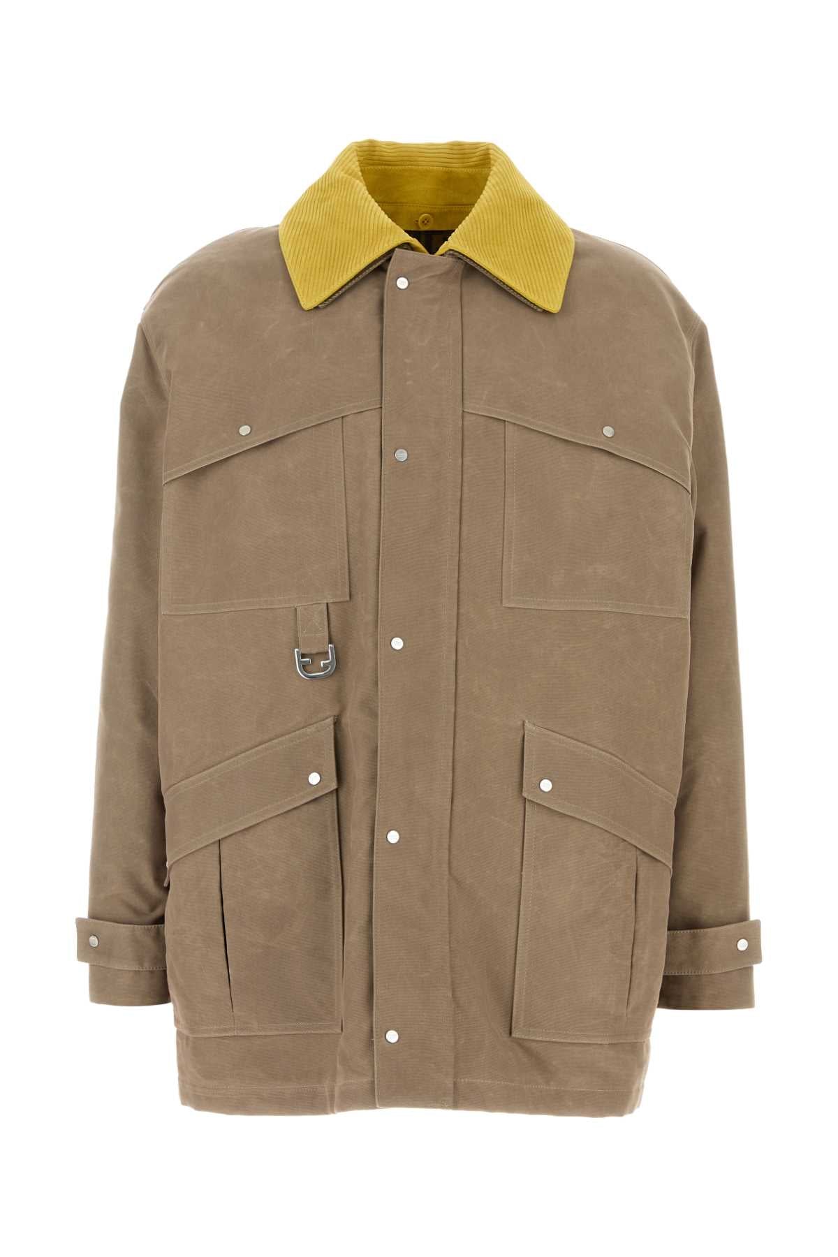 FENDI COACH JKT For Men Exterior: 51% Nylon 49% Cotton Lining: 100% Nylon