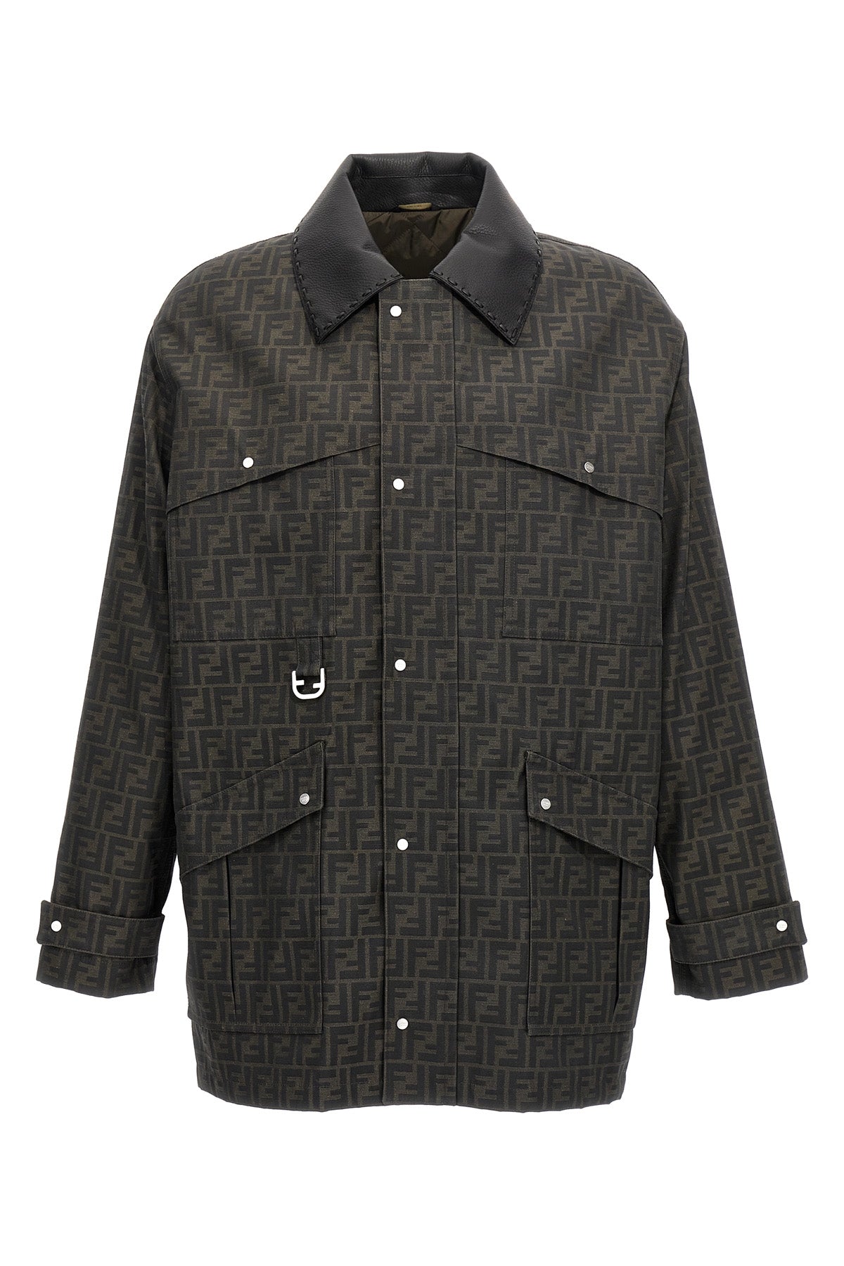 FENDI 'FF' jacket For Men 65% polyester, 35% cotton
