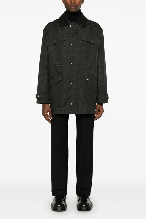 FENDI 'FF' jacket For Men 65% polyester, 35% cotton
