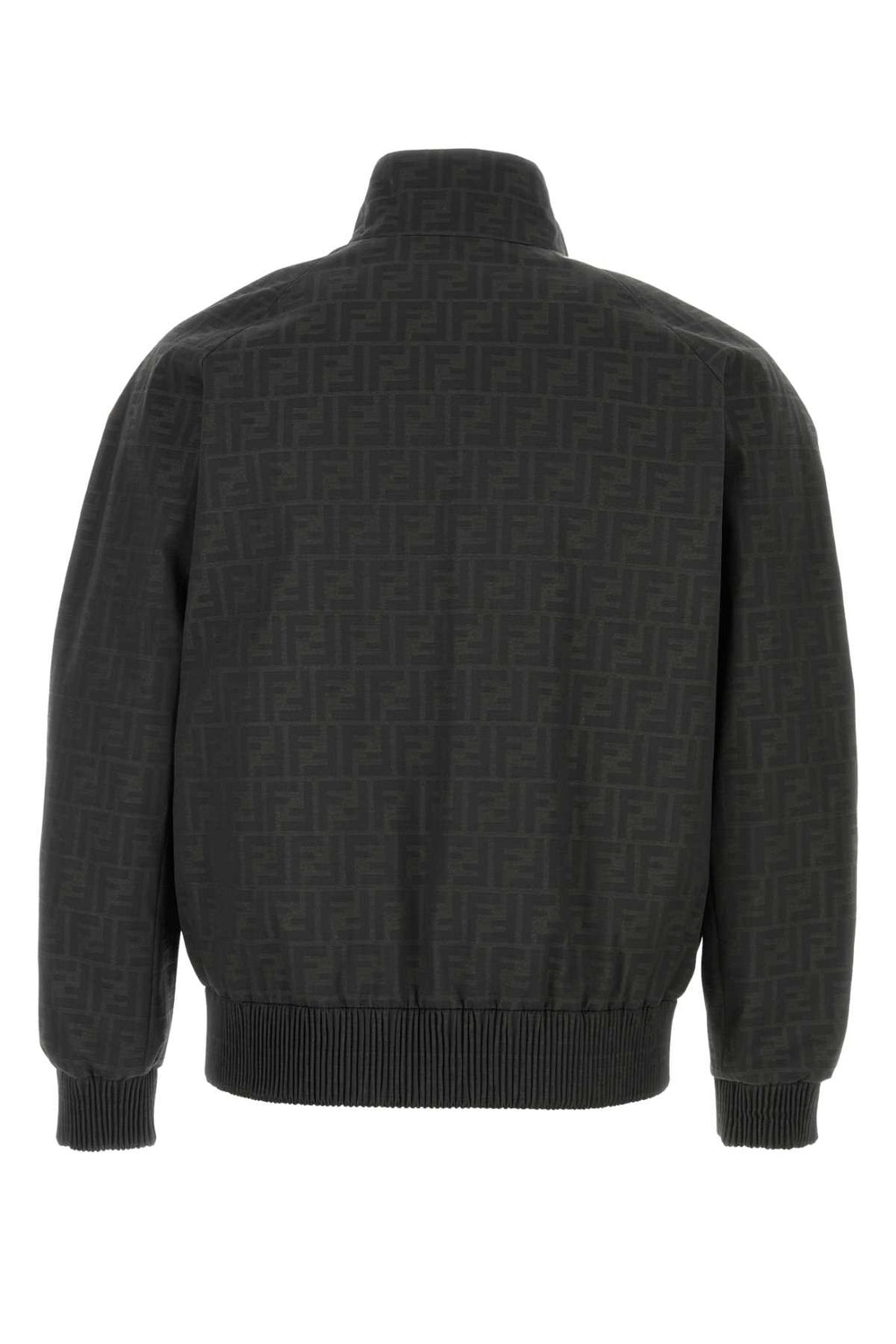 FENDI BOMBER FF For Men Exterior: 65% Polyester 35% Cotton Lining: 100% Nylon