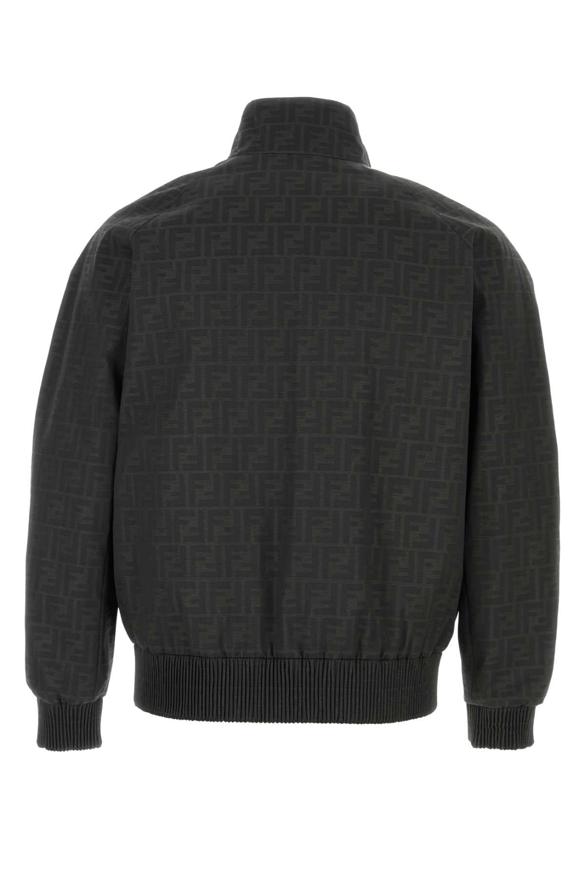 FENDI BOMBER FF For Men Exterior: 65% Polyester 35% Cotton Lining: 100% Nylon