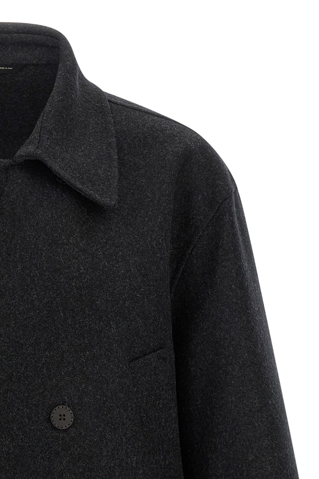 FENDI Felt wool coat For Men 100% virgin wool