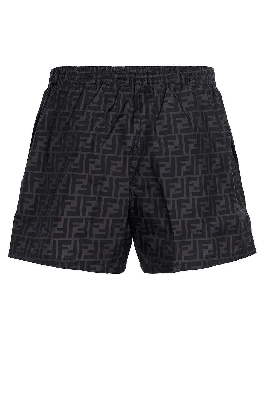 FENDI Al-over logo beach shorts For Men 100% polyester