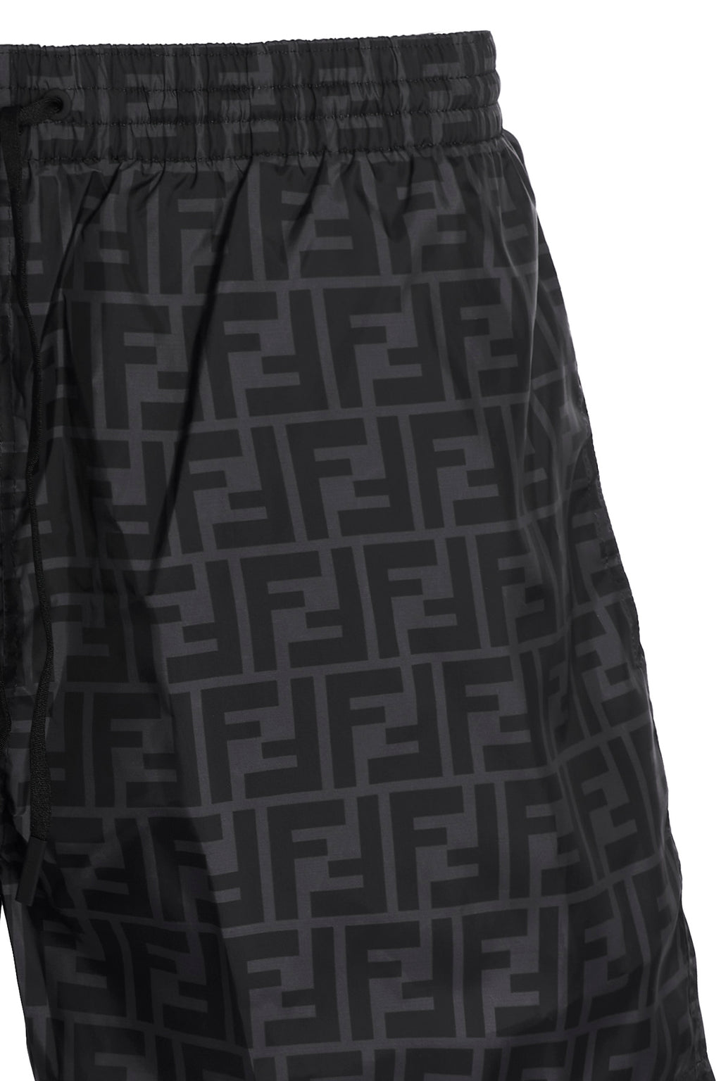 FENDI Al-over logo beach shorts For Men 100% polyester