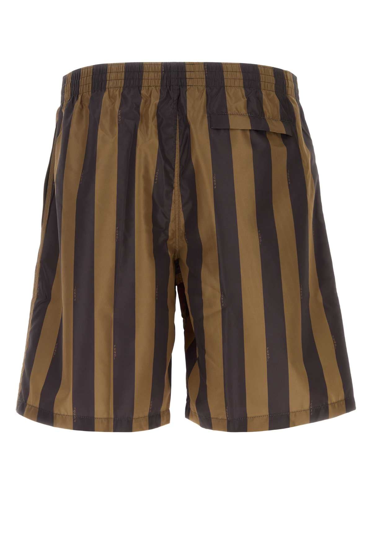 FENDI BOXER FENDI CREST PEQUIN NY For Men Exterior: 100% Polyester