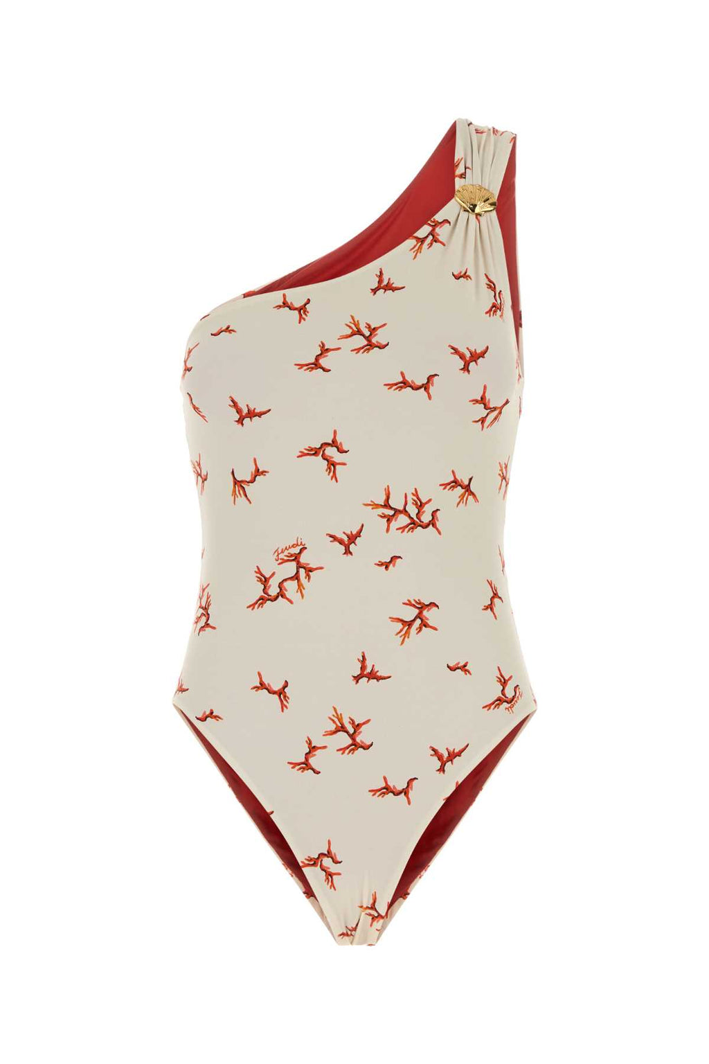 FENDI COSTUME INTERO CORAL REEF LYC For Women Exterior: 78% Nylon 22% Elastane Lining: 82% Nylon 18% Elastane