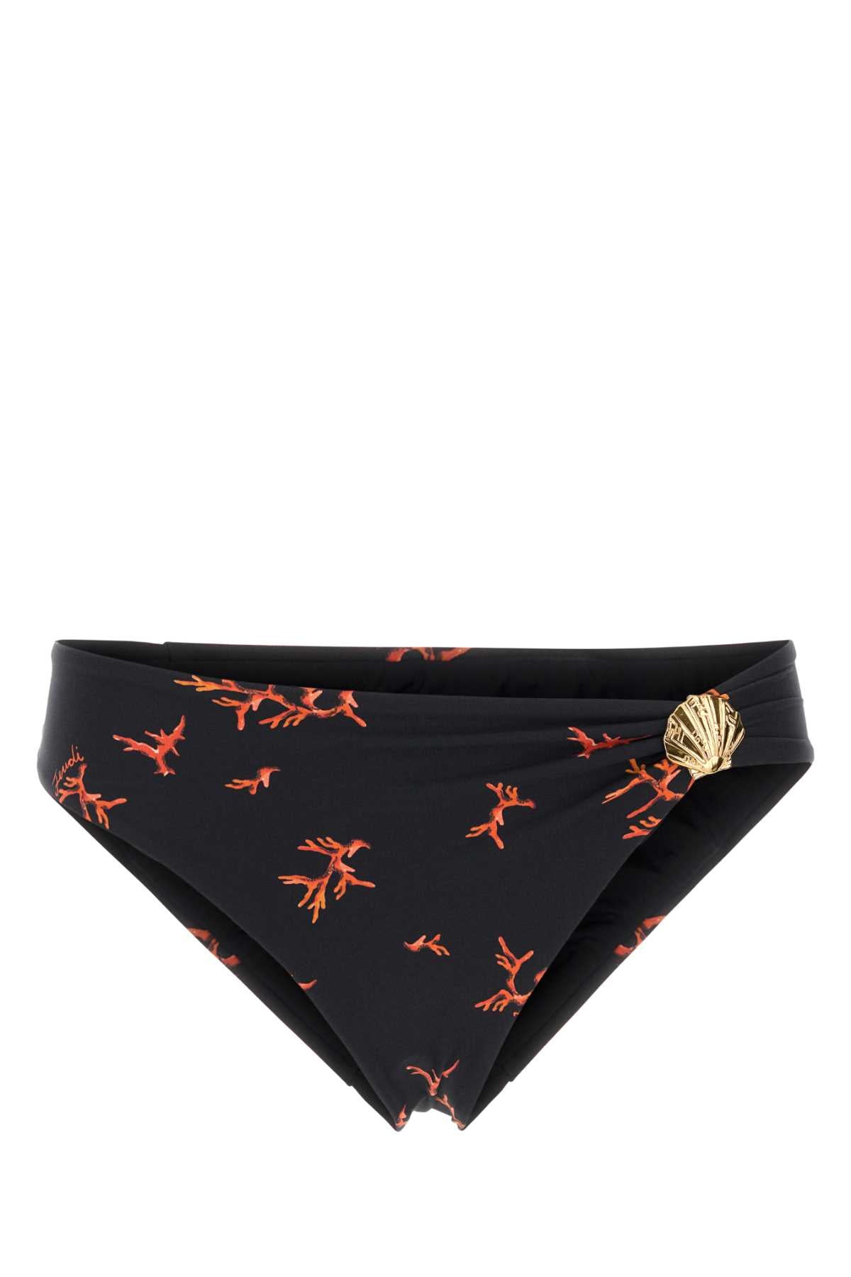 FENDI SLIP CORAL REEF LYC For Women Exterior: 78% Nylon 22% Elastane Lining: 82% Nylon 18% Elastane