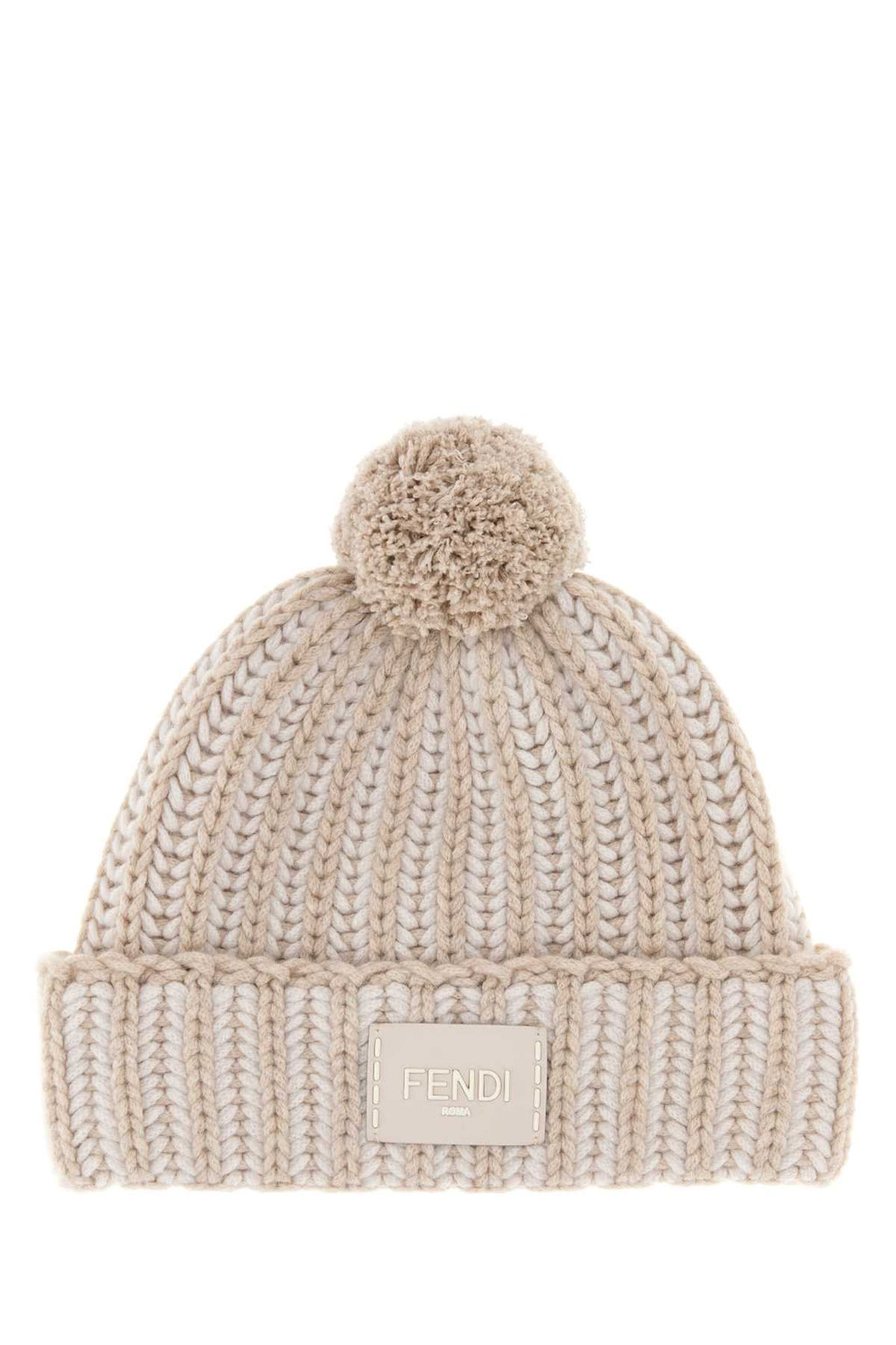 FENDI BEANIE MAGLIA INGLESE For Women Exterior: 85% Virgin wool 15% Cashmere
