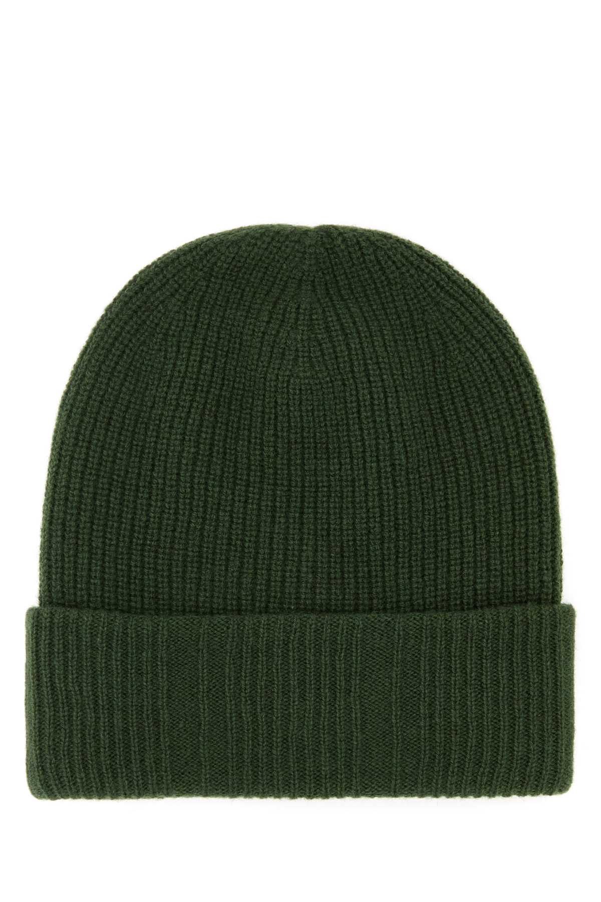 FENDI BEANIE FF LABEL For Men Exteiror: 90% Wool 10% Cashmere